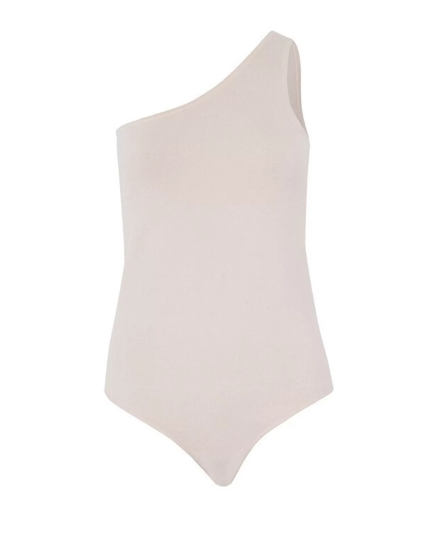 Kujten Body>Asymmetrical Woman Cashmere Body Vieux Rose