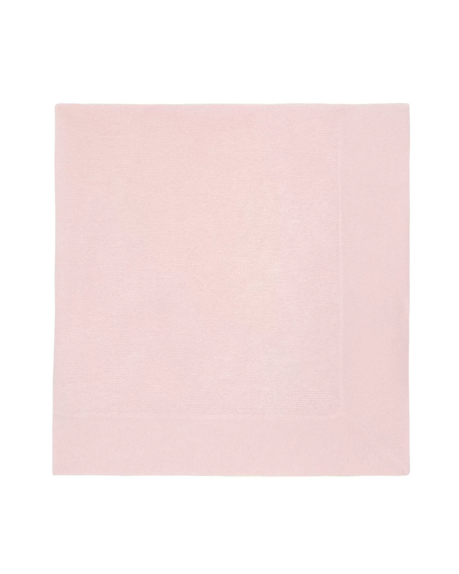 Kujten Baby>Baby Plain Cashmere Blanket Rose Pale