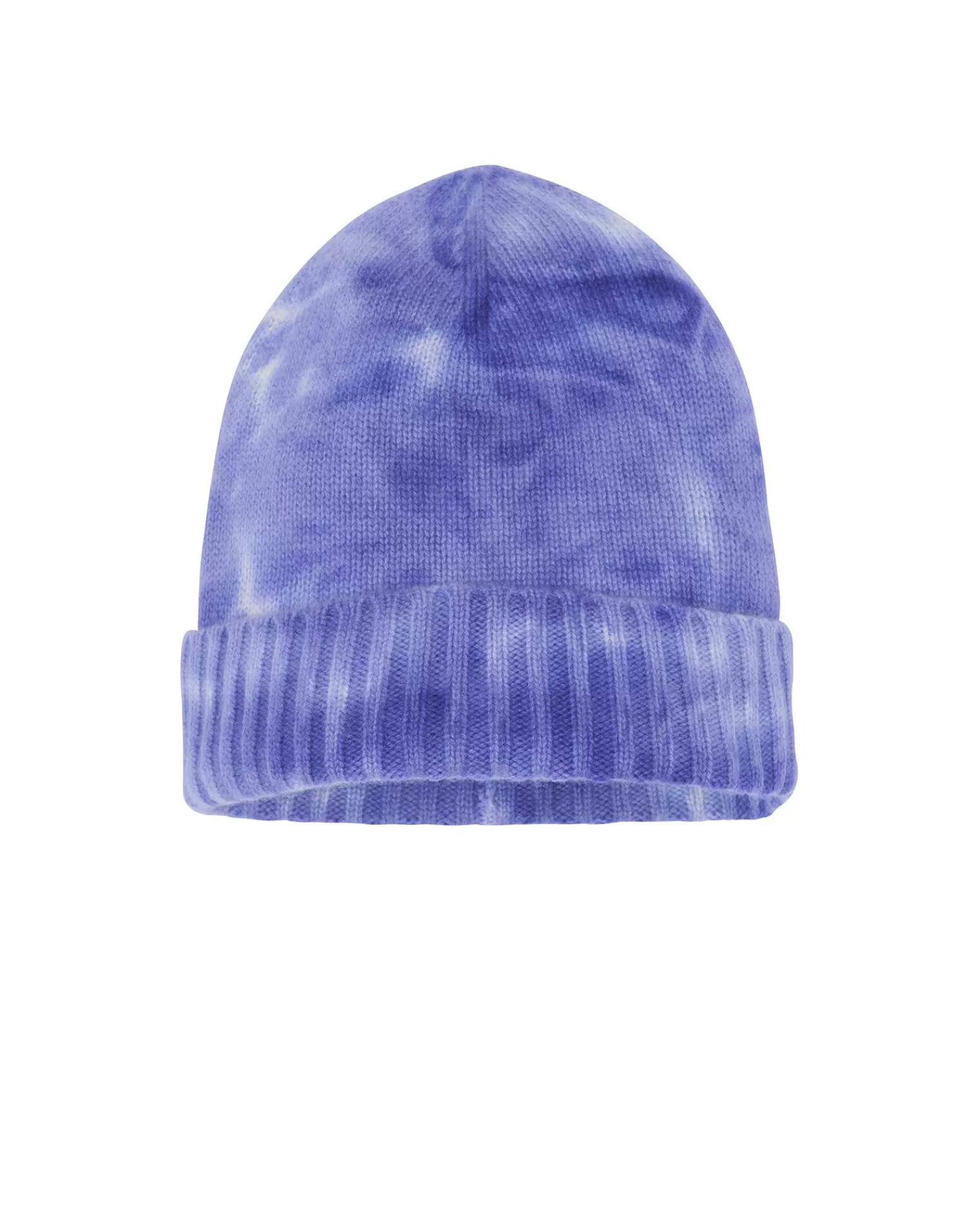 Kujten Hats & Headbands>Bleach Cashmere Beanie, 6-Threads Deep Purple