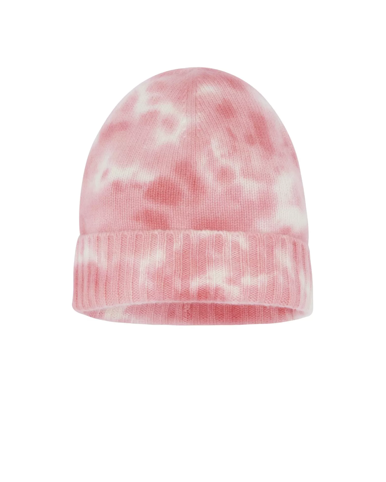 Kujten Hats & Headbands>Bleach Cashmere Beanie, 6-Threads Rose Guimauve