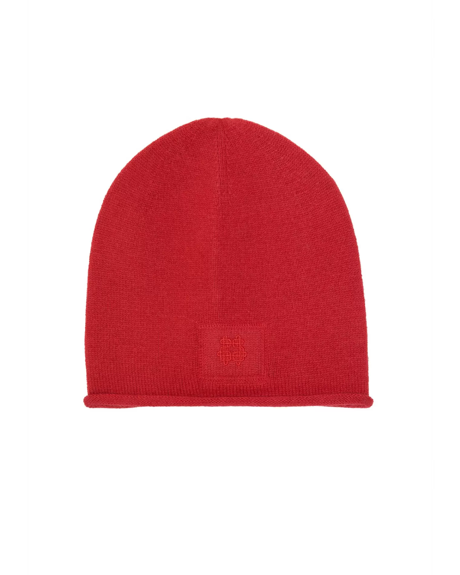 Kujten Hats & Headbands>Cashmere Beanie With Rollers Rouge