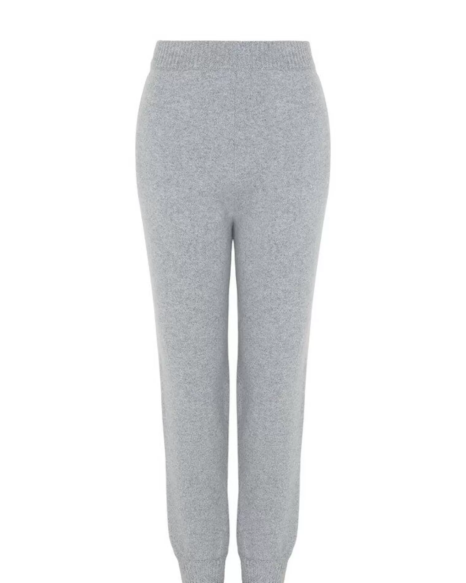 Kujten Joggings & Leggings>Cashmere Braided Belt Gris Mouline Fonce