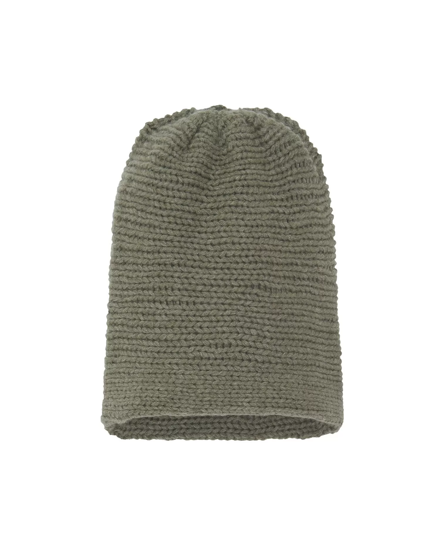 Kujten Hats & Headbands>Cashmere Hat, 12-Threads Kaki Chine