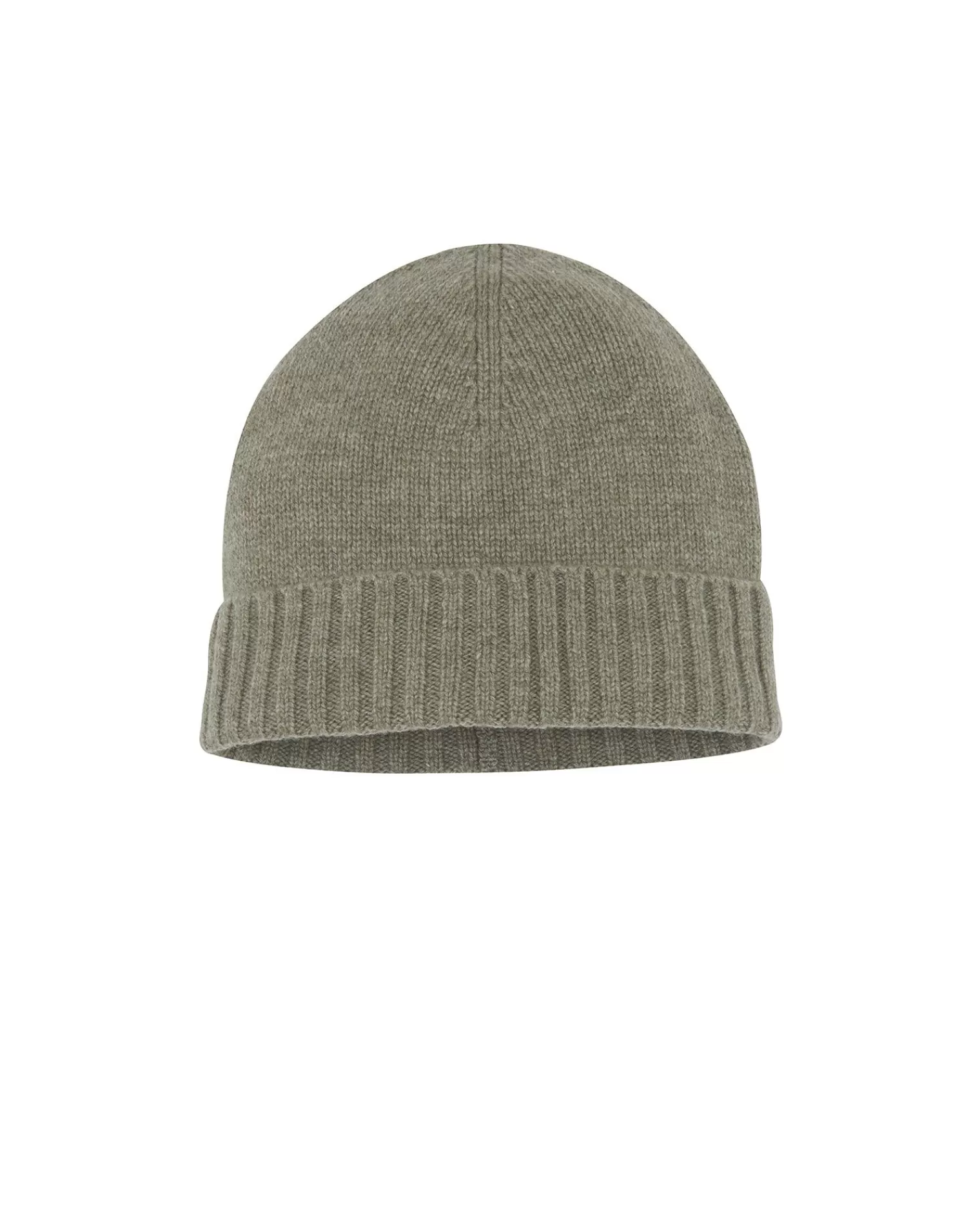 Kujten Hats & Headbands>Cashmere Hat, 6-Threads Kaki Chine