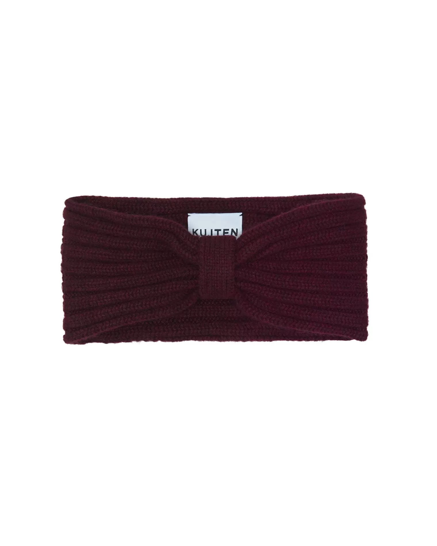 Kujten Hats & Headbands>Cashmere Headband Bordeaux