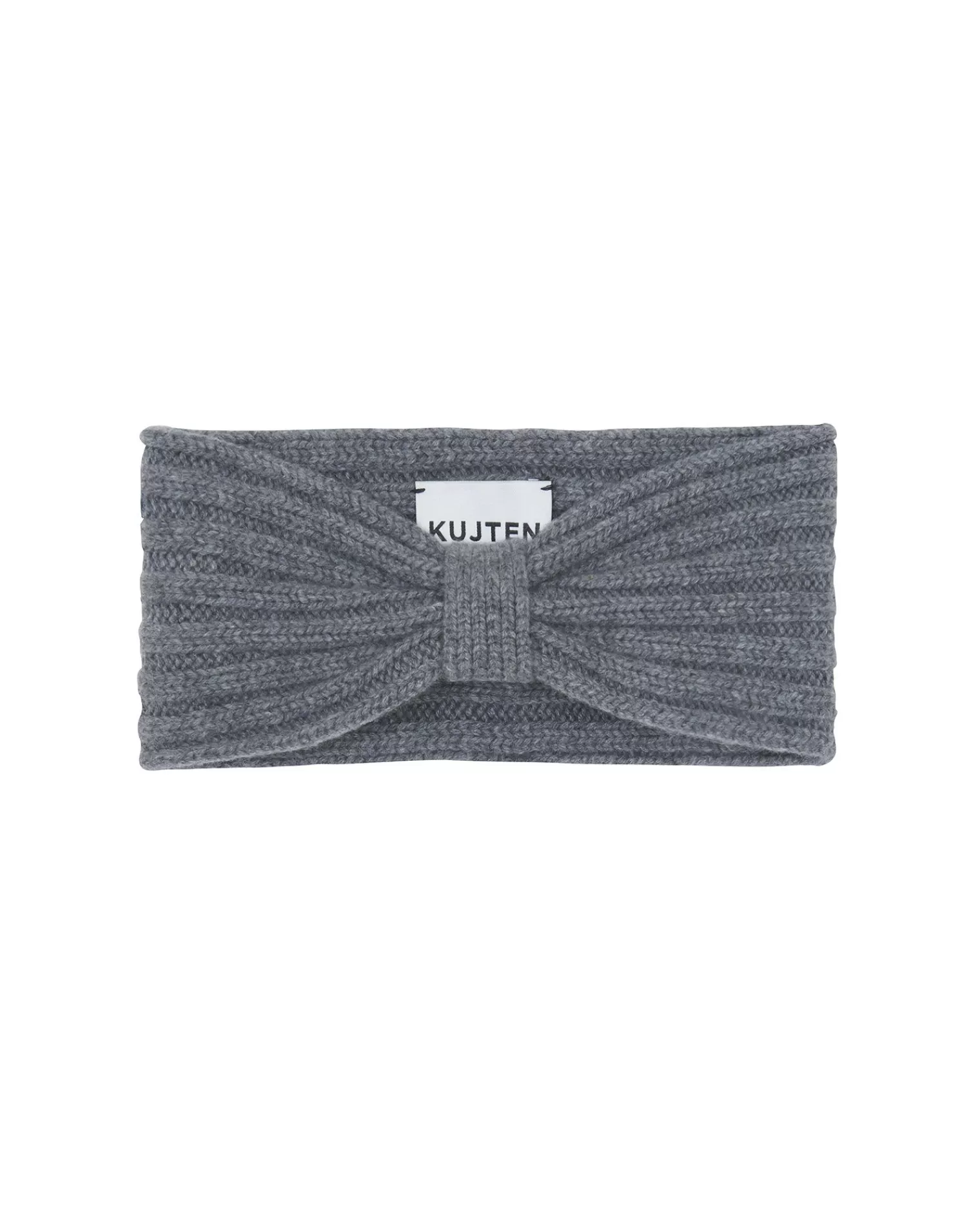 Kujten Hats & Headbands>Cashmere Headband, 10-Threads Gris Flanelle