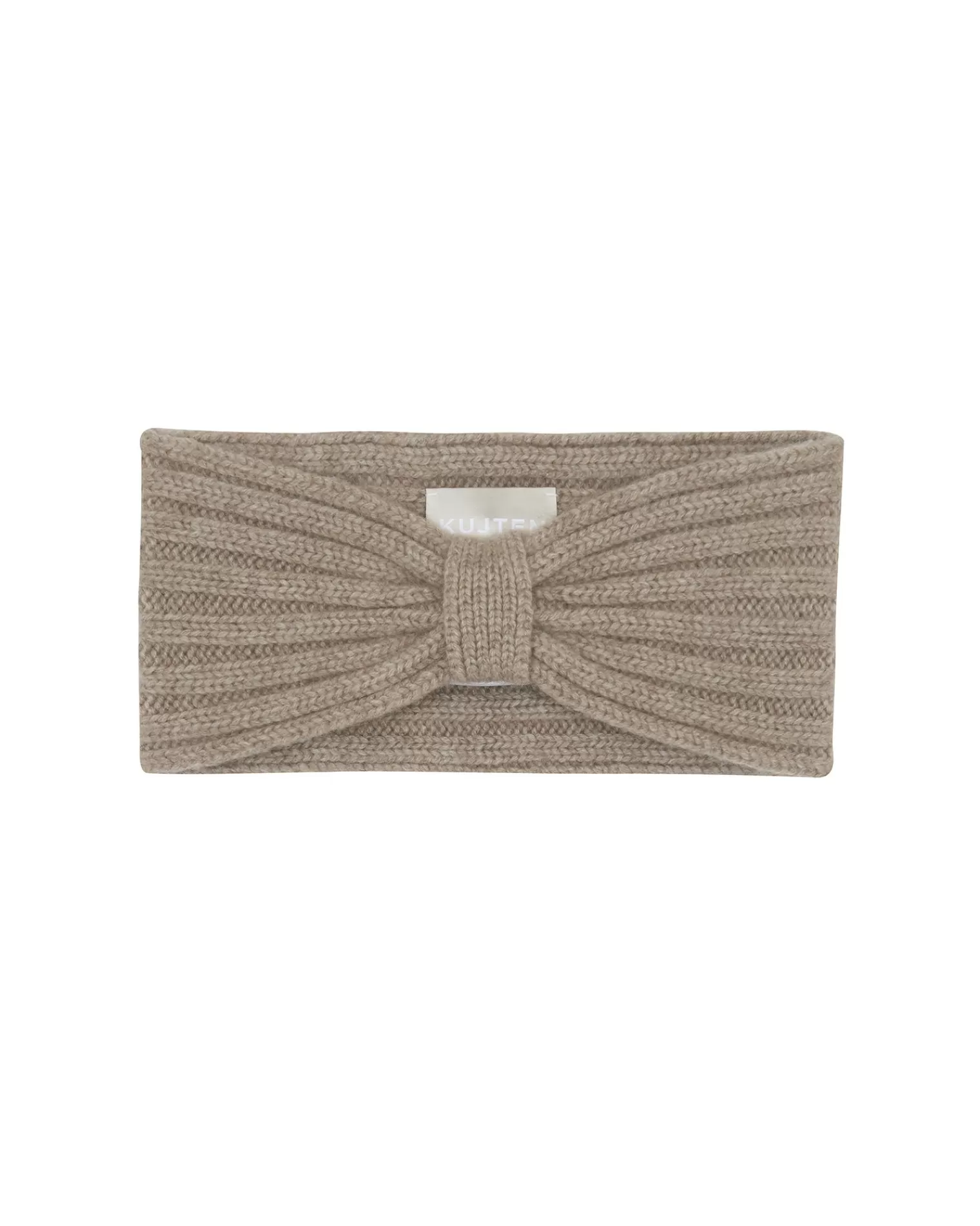 Kujten Hats & Headbands>Cashmere Headband, 10-Threads Beige Taupe