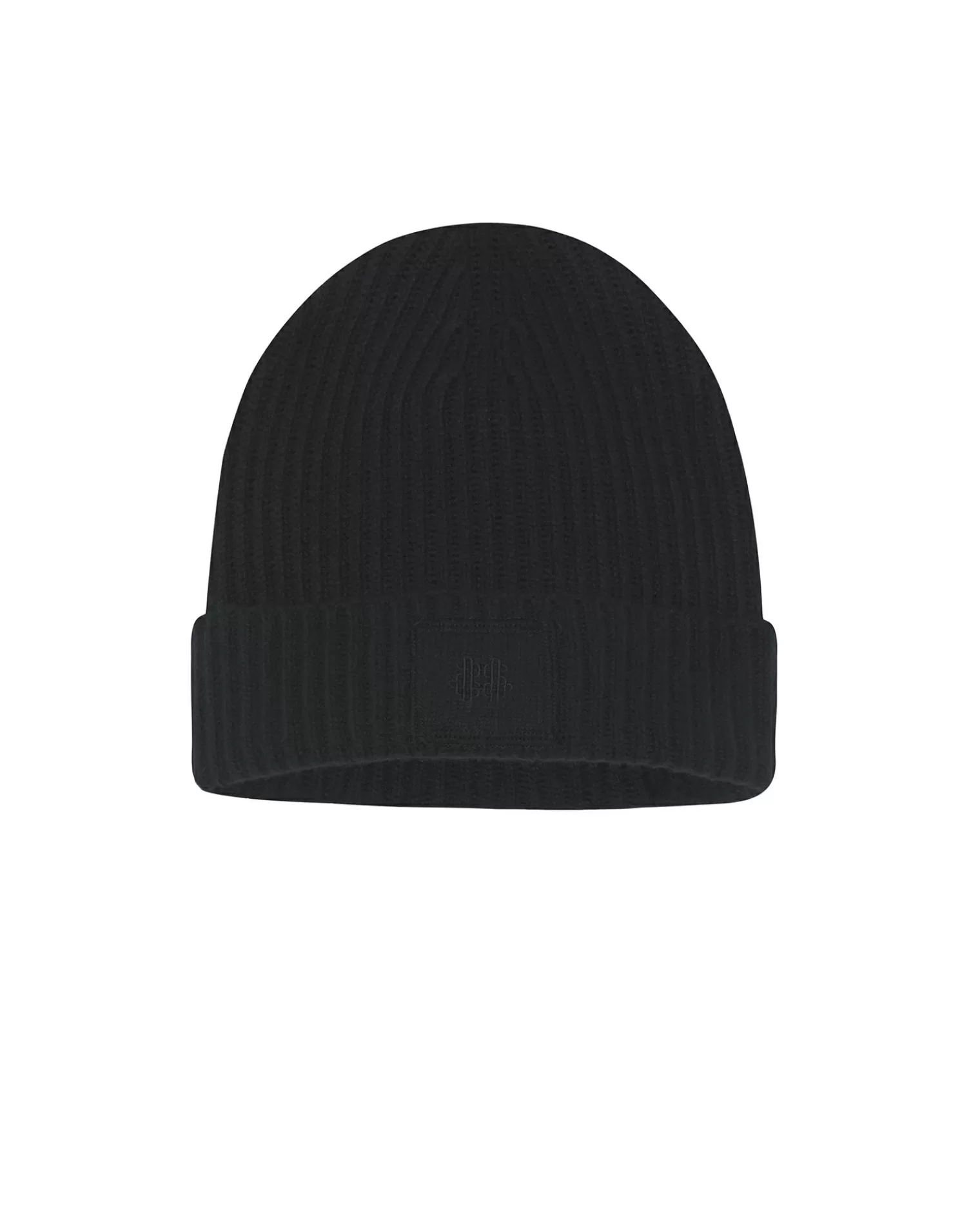 Kujten Hats & Headbands>Cashmere Logo Hat Noir