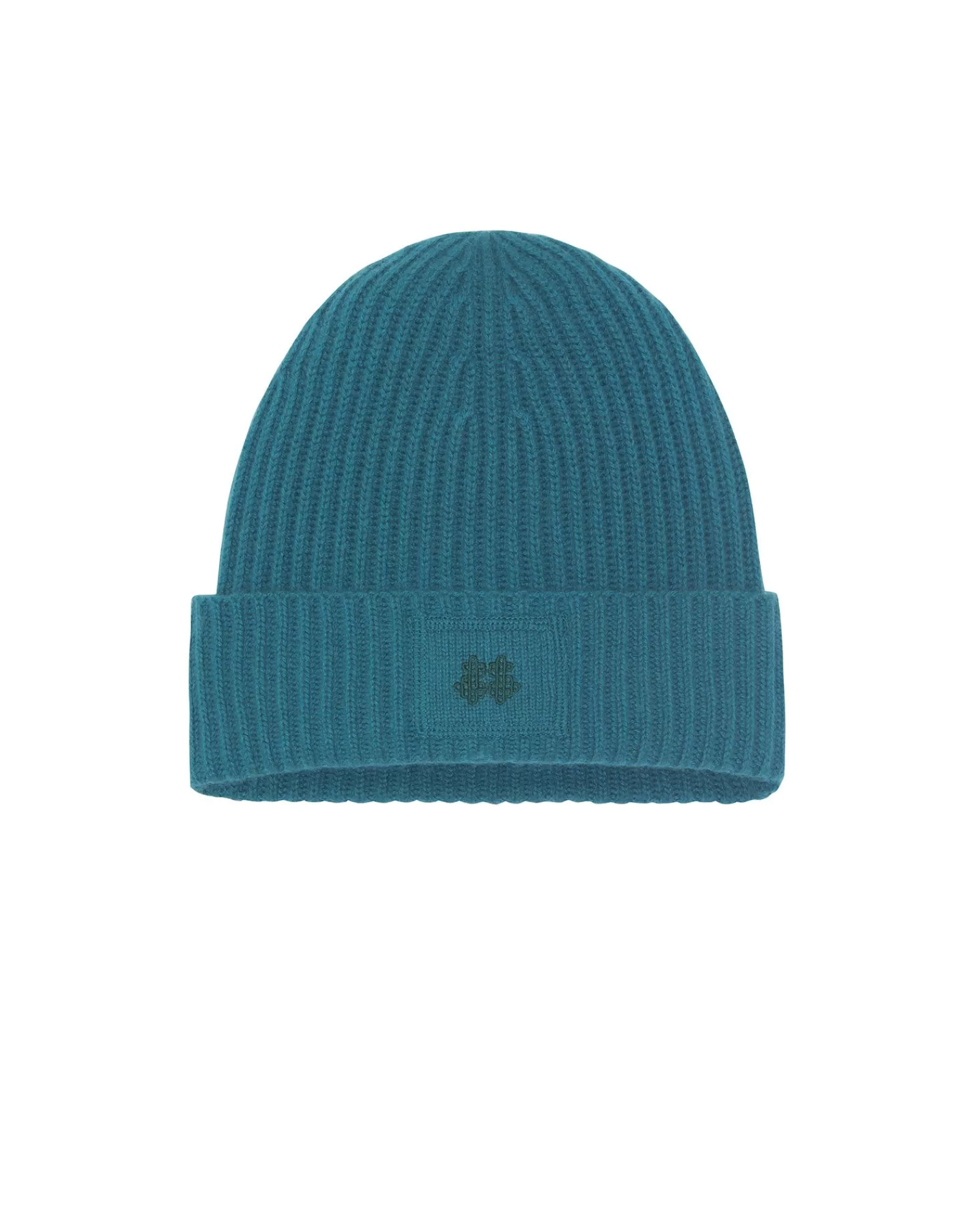 Kujten Hats & Headbands>Cashmere Logo Hat, 6-Threads Vert Perroquet