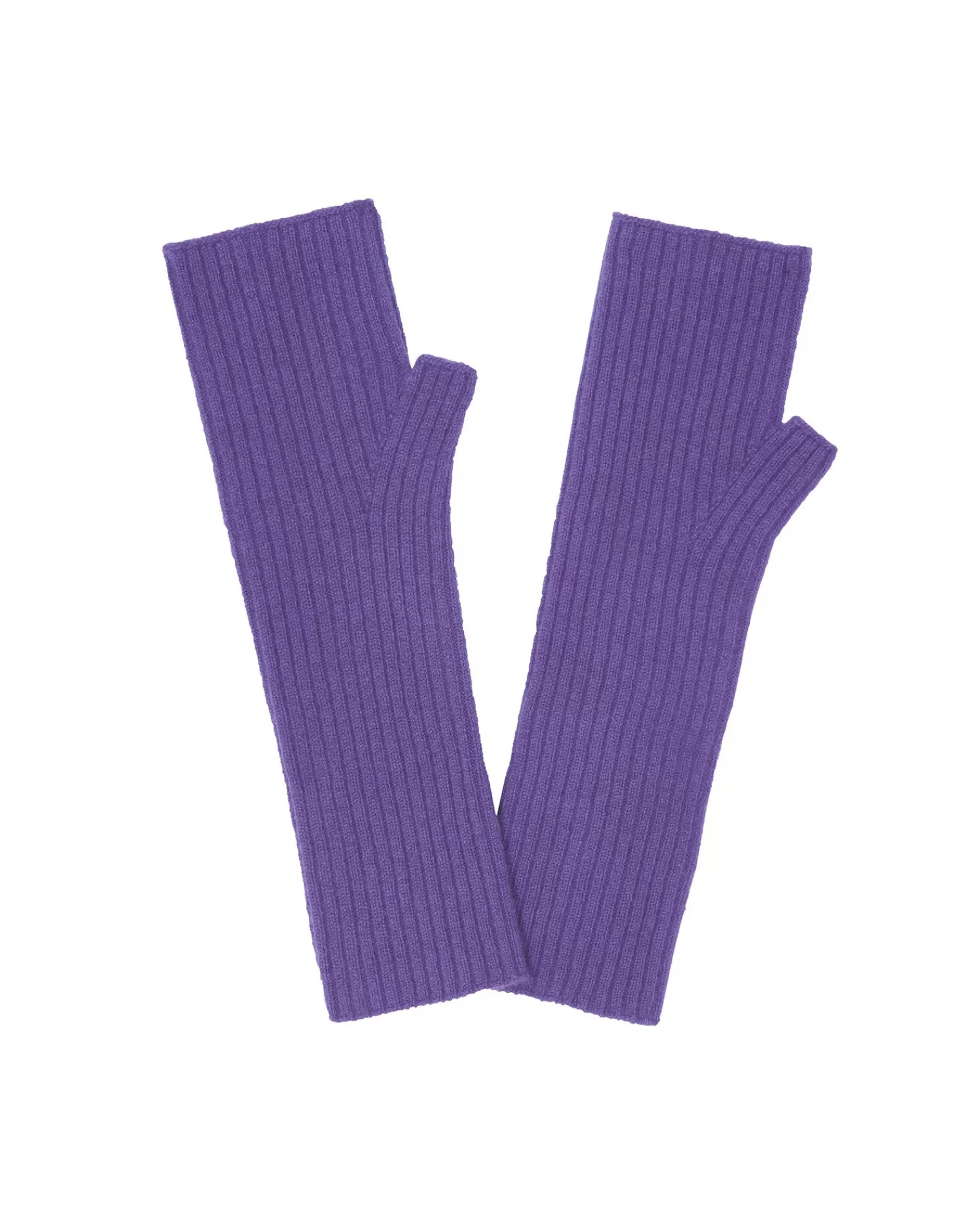 Kujten Gloves & Mittens>Cashmere Mittens Violet