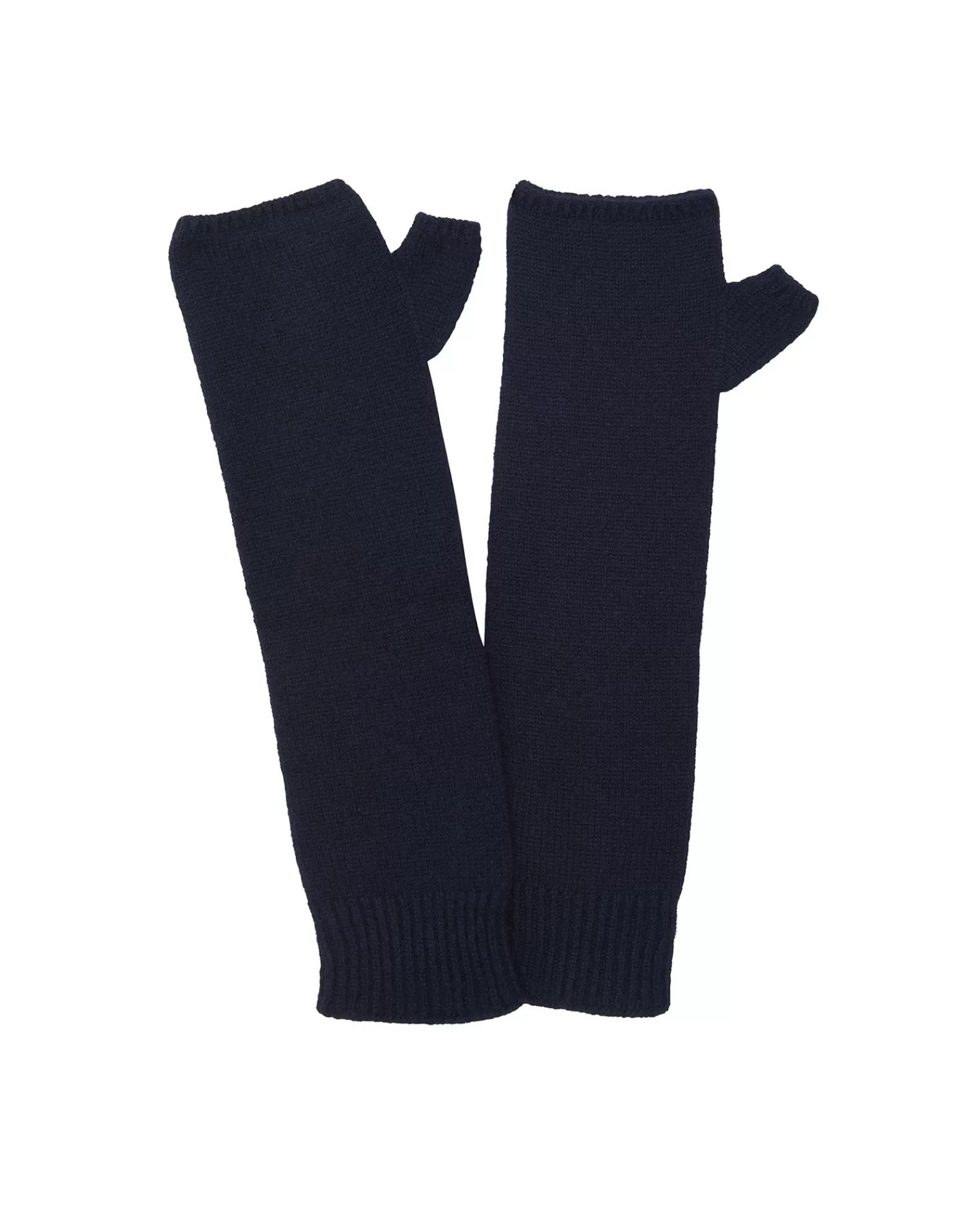 Kujten Gloves & Mittens>Cashmere Mittens Bleu Marine Fonce