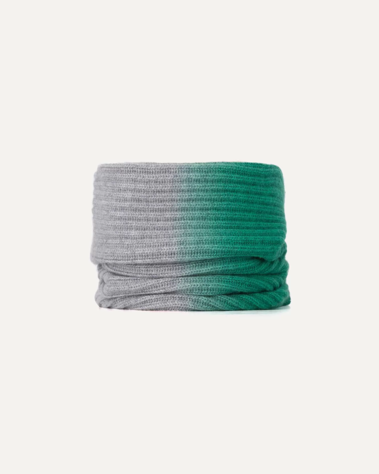 Kujten Scarves & Snoods>Cashmere Snood Vert Emeraude