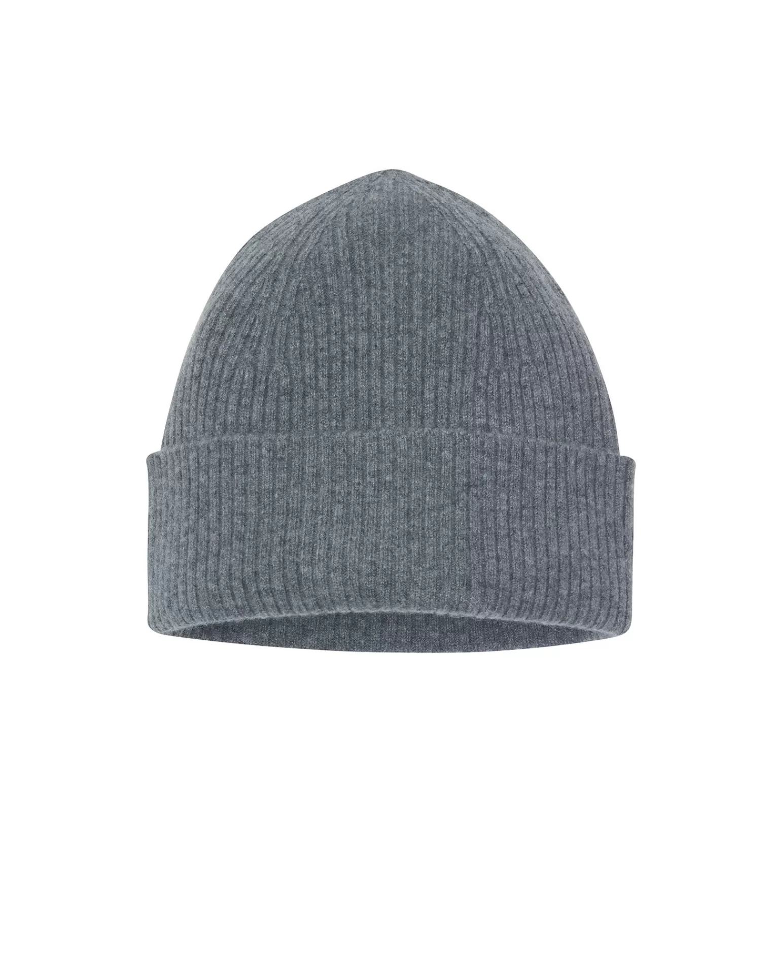 Kujten Hats & Headbands>Cuffed Beanie, 2-Threads Gris Flanelle