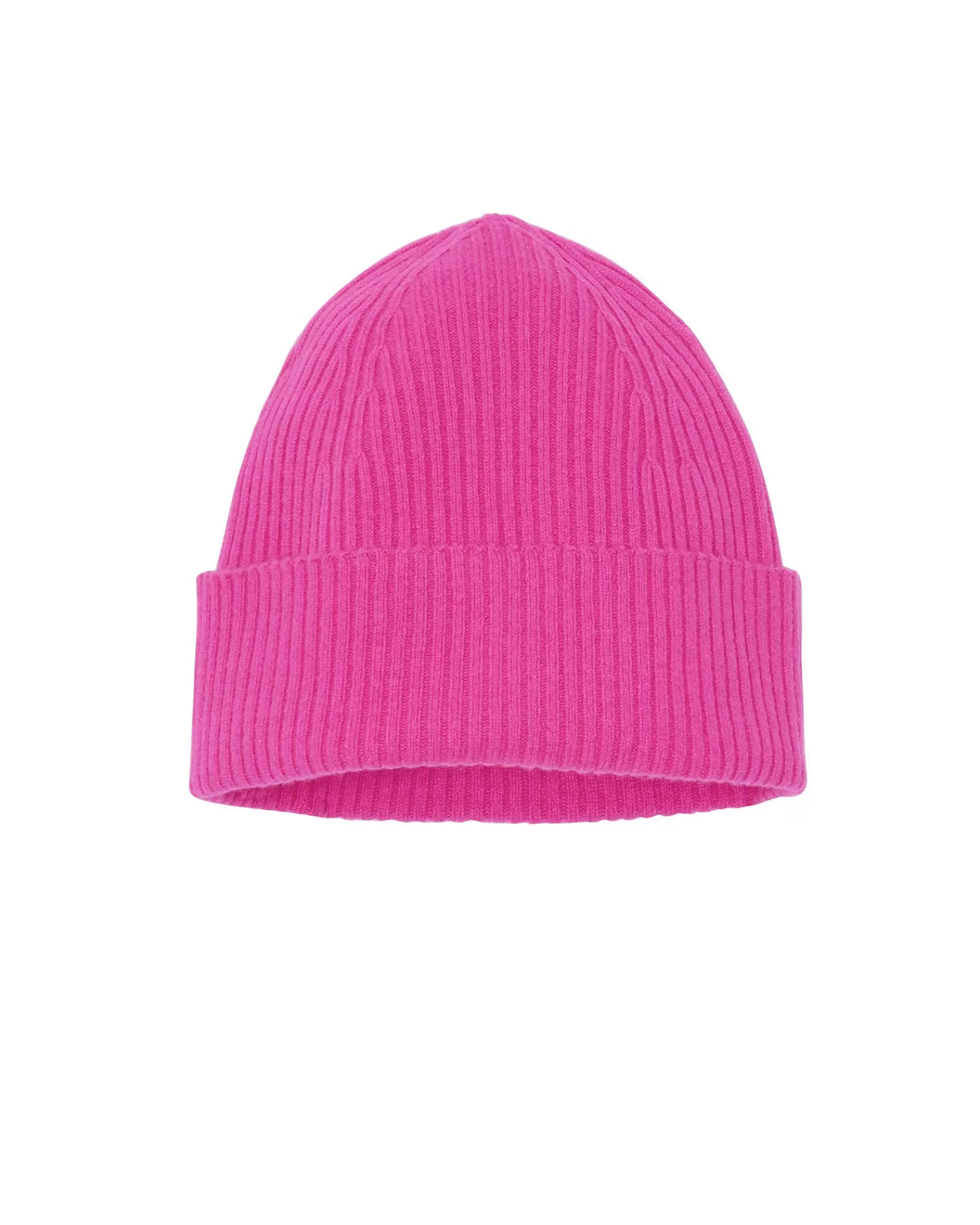 Kujten Hats & Headbands>Cuffed Beanie, 2-Threads Rose Neon