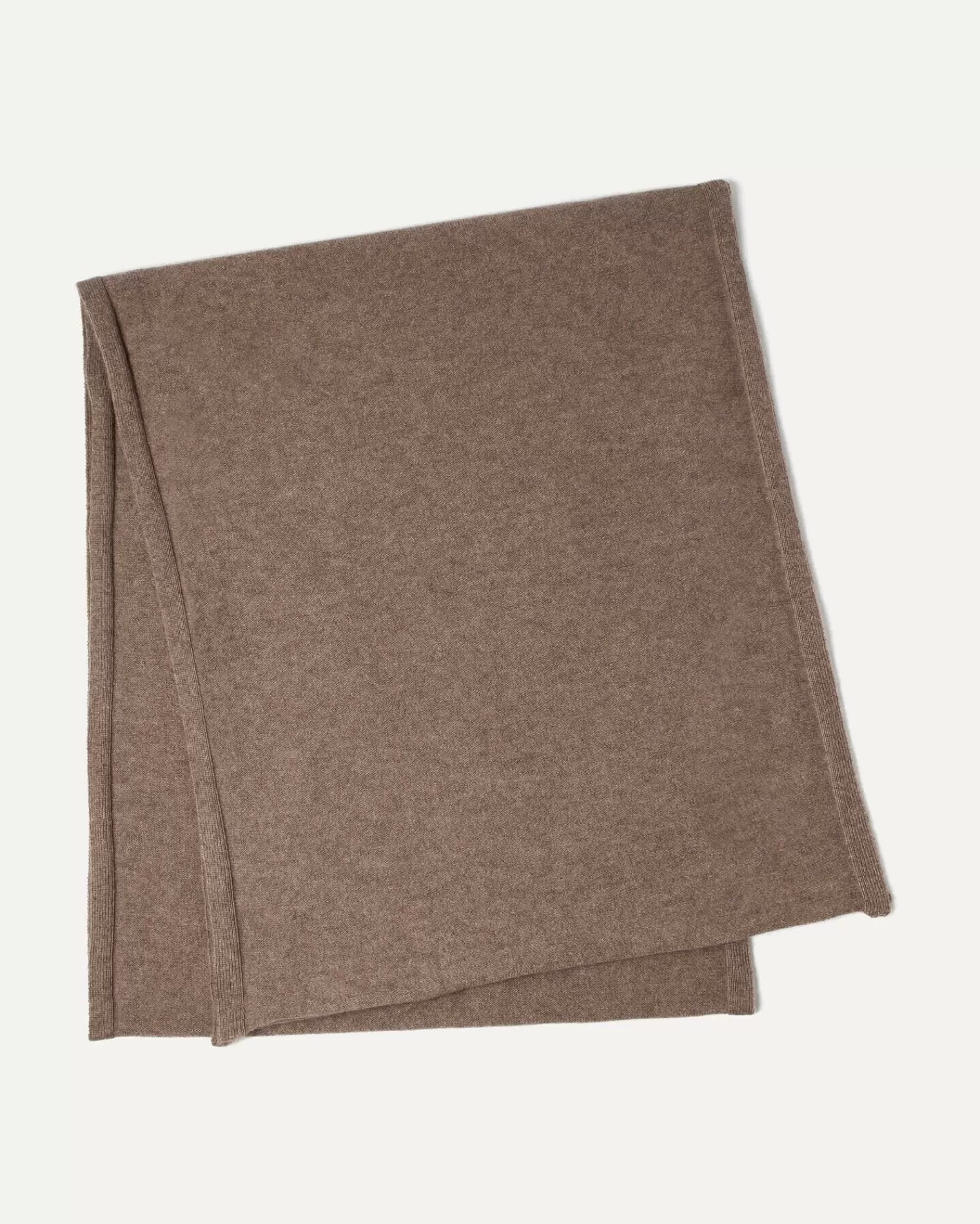 Kujten Scarves & Snoods>Long Cashmere Scarf Beige Taupe