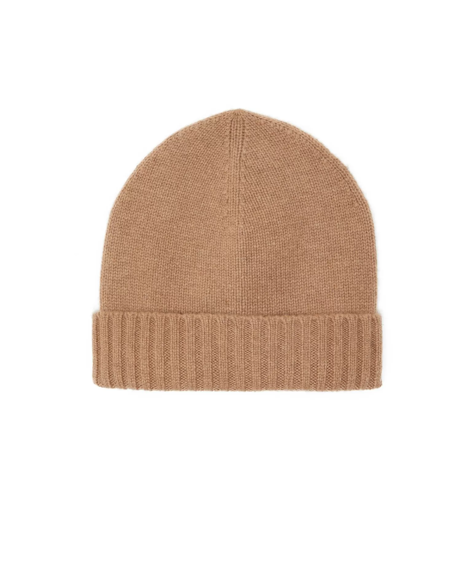 Kujten Hats & Headbands>Plain Cashmere Hat, 6-Threads Camelo