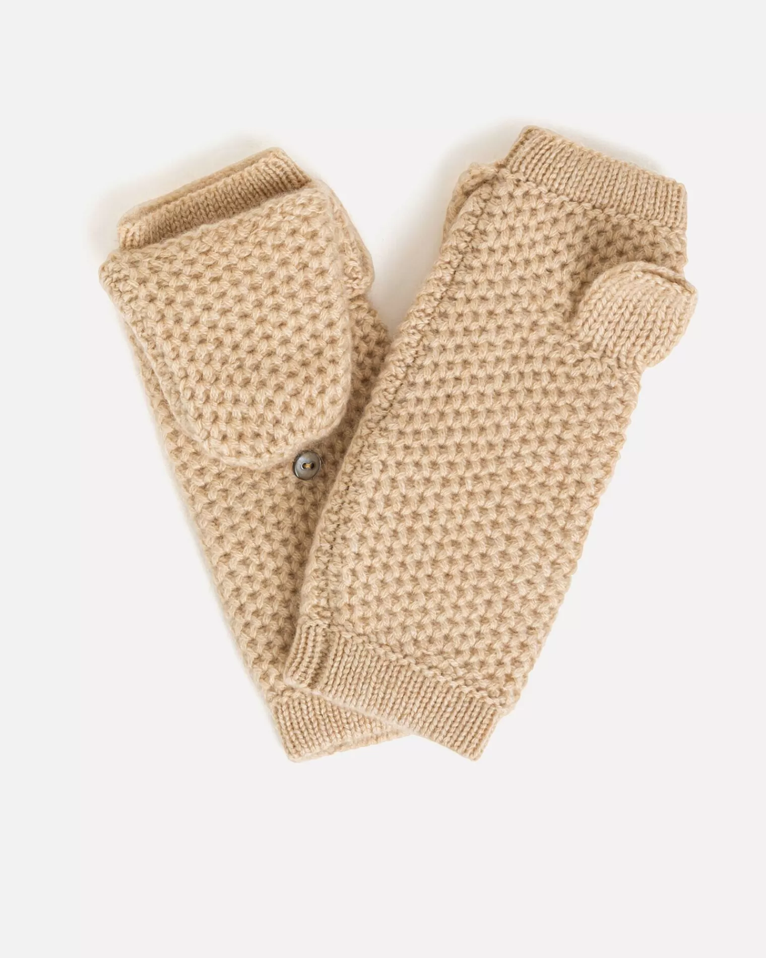 Kujten Gloves & Mittens>Plain Color Cashmere Mittens Organique