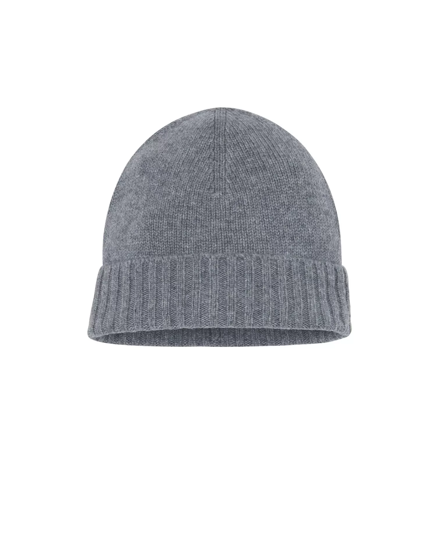 Kujten Hats & Headbands>Plain Unisex Cashmere Hat, 6-Threads Gris Flanelle