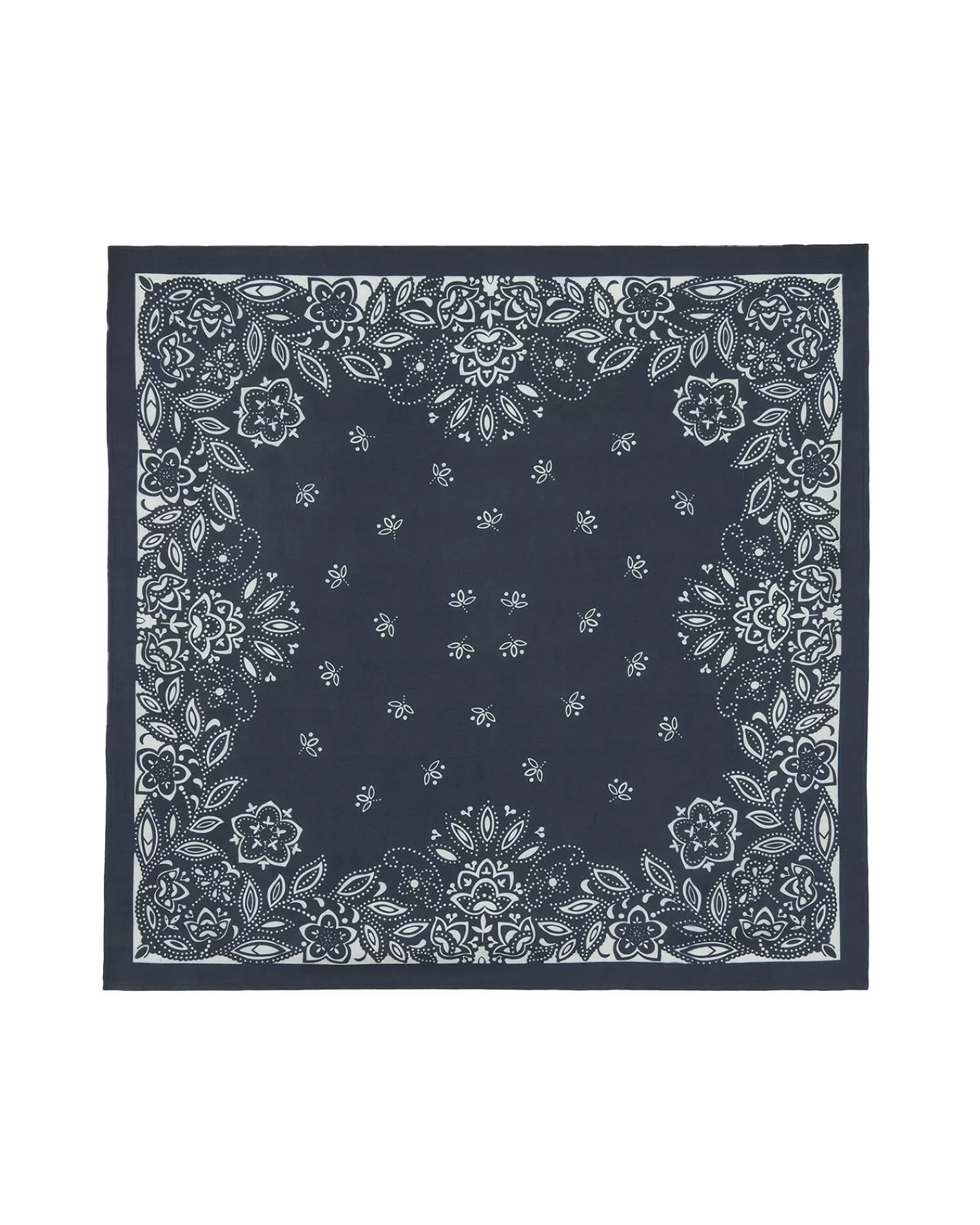 Kujten Scarves & Snoods>Silk-Cashmere Scarf Noir