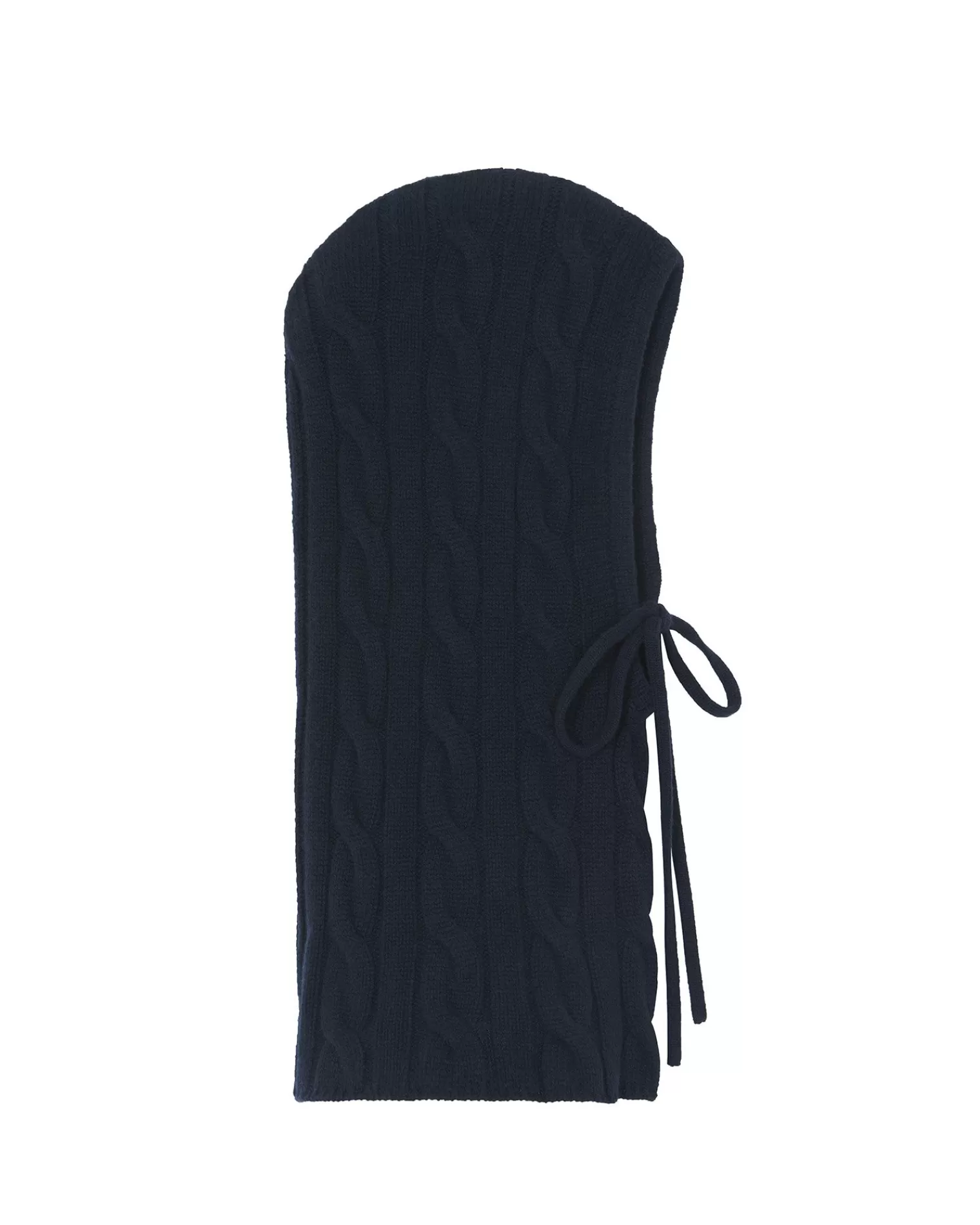 Kujten Hats & Headbands>Twisted Cashmere Hood, 6-Threads Bleu Marine Fonce