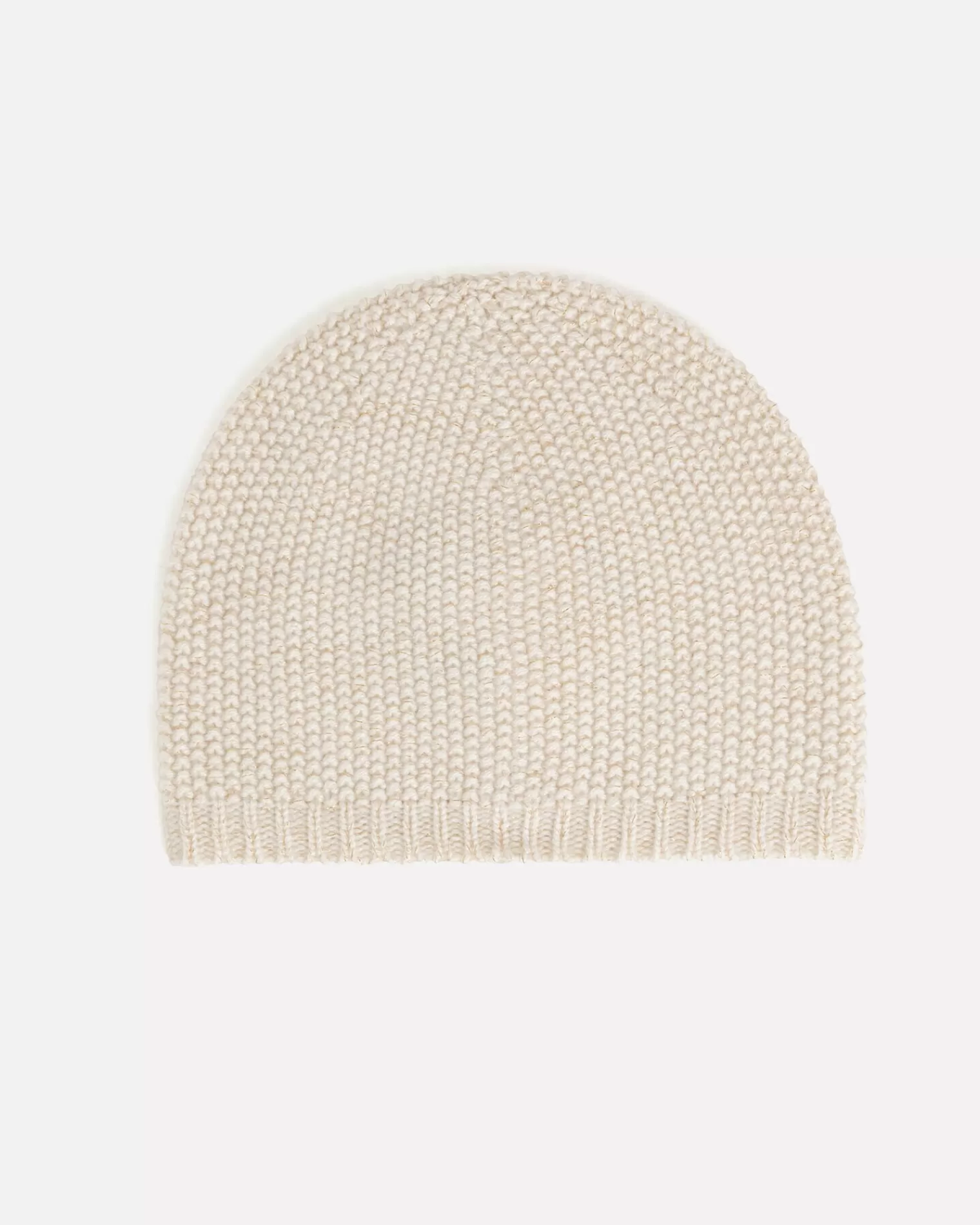 Kujten Hats & Headbands>Unisex Plain Cashmere Hat Blanc