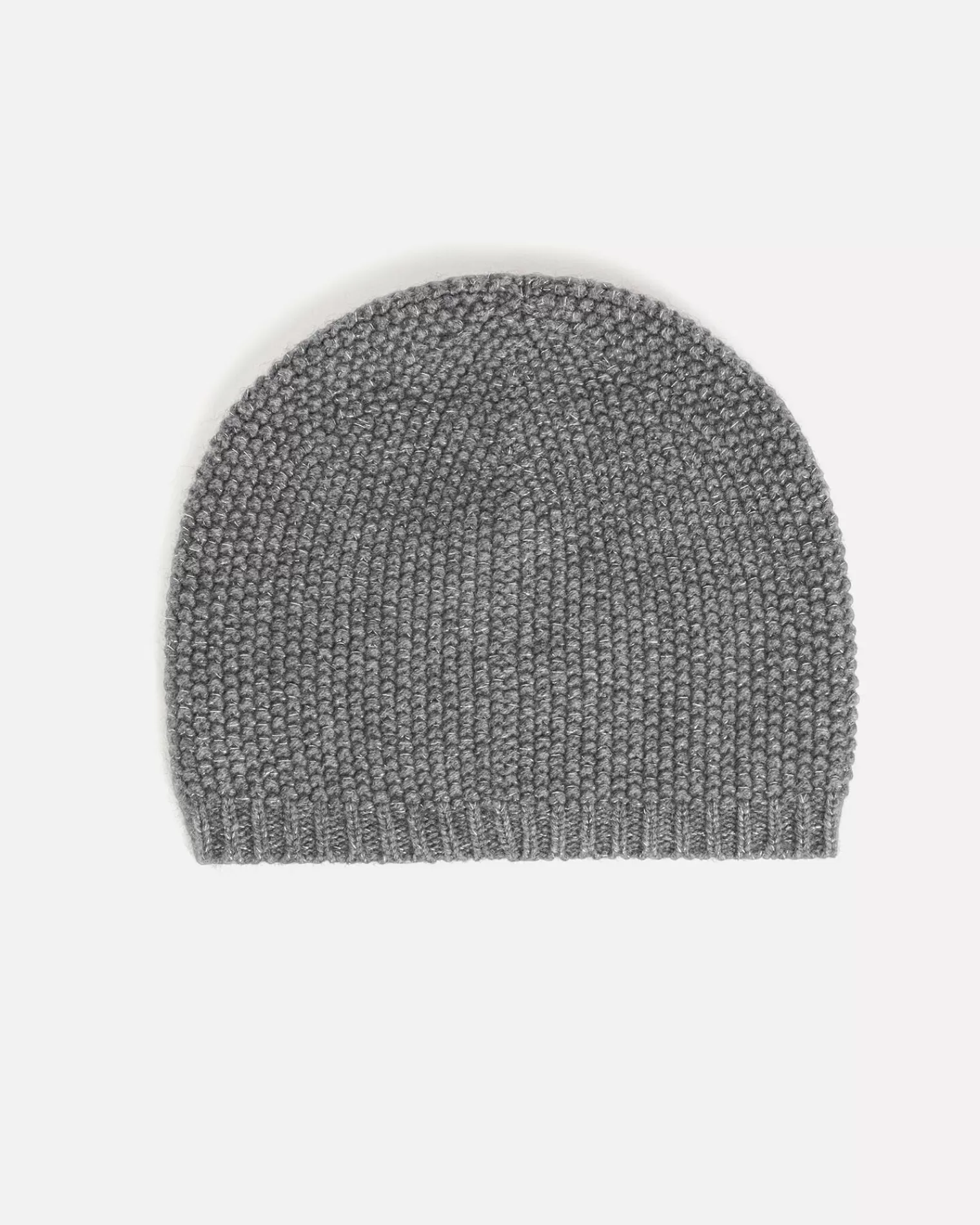 Kujten Hats & Headbands>Unisex Plain Cashmere Hat Gris Flanelle