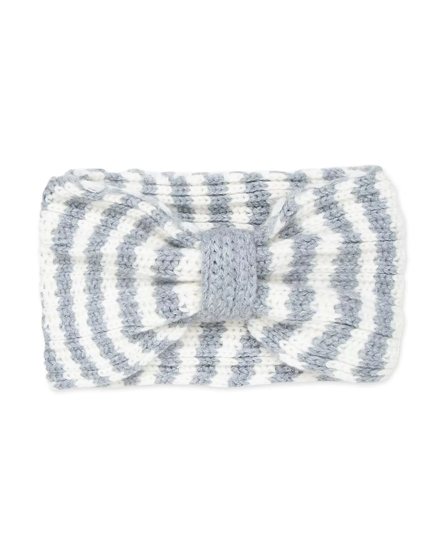 Kujten Hats & Headbands>Unisex Ribbed Cashmere Headband Gris Chine