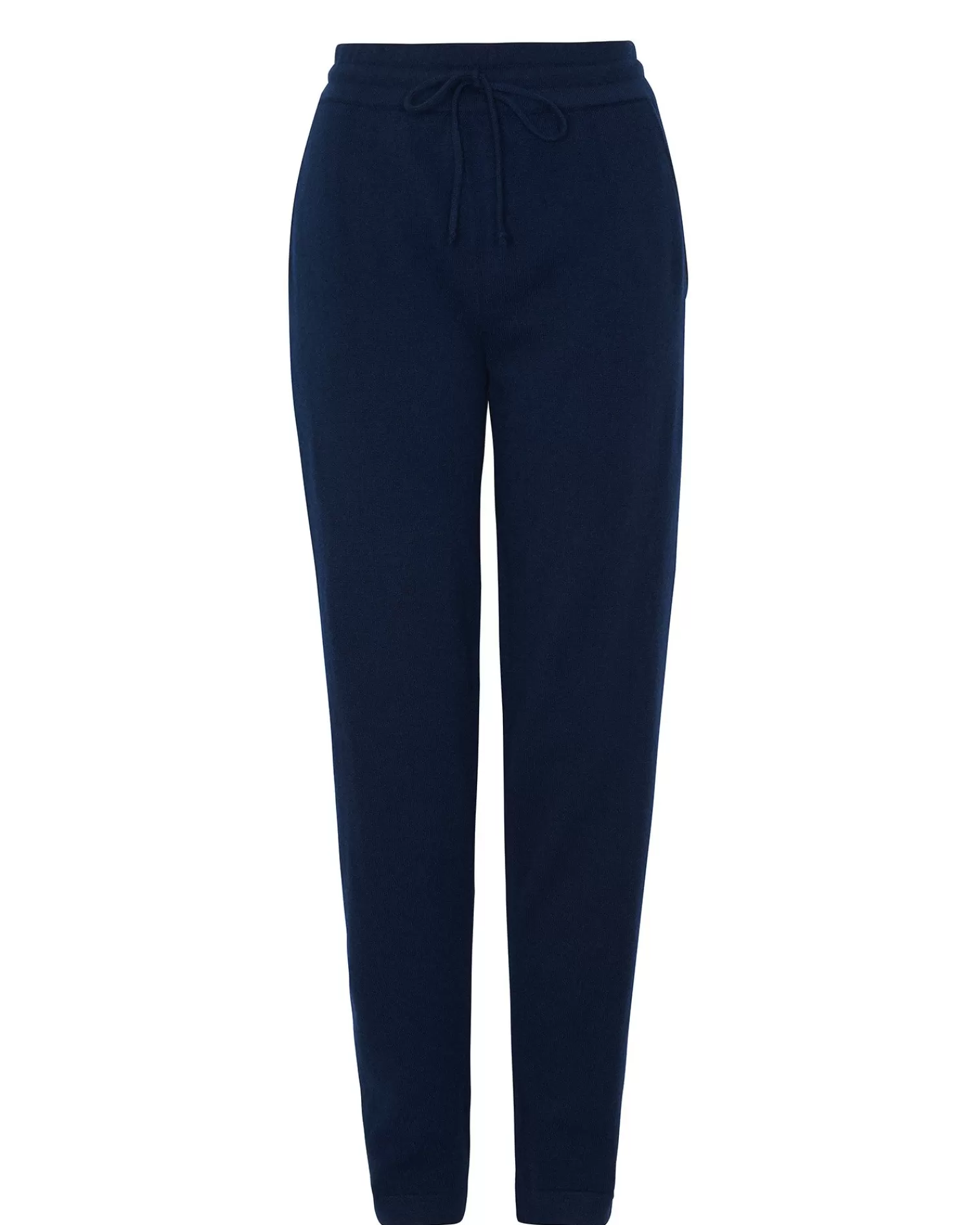 Kujten Joggings & Leggings>Woman Plain Cashmere Jogging Bleu Marine