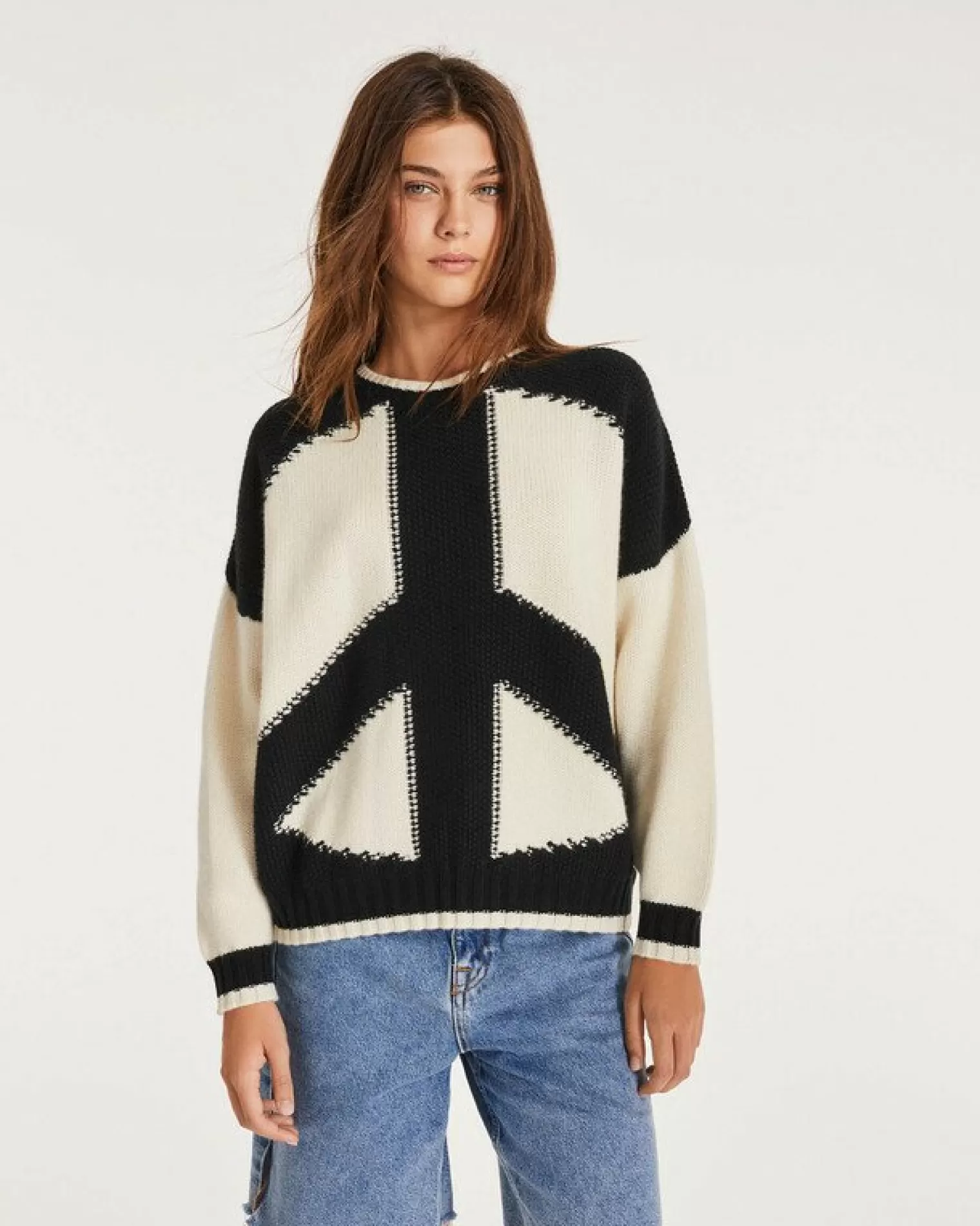 Kujten Sweaters & Sweatshirts>Women Cashmere Cropped Sweater Noir