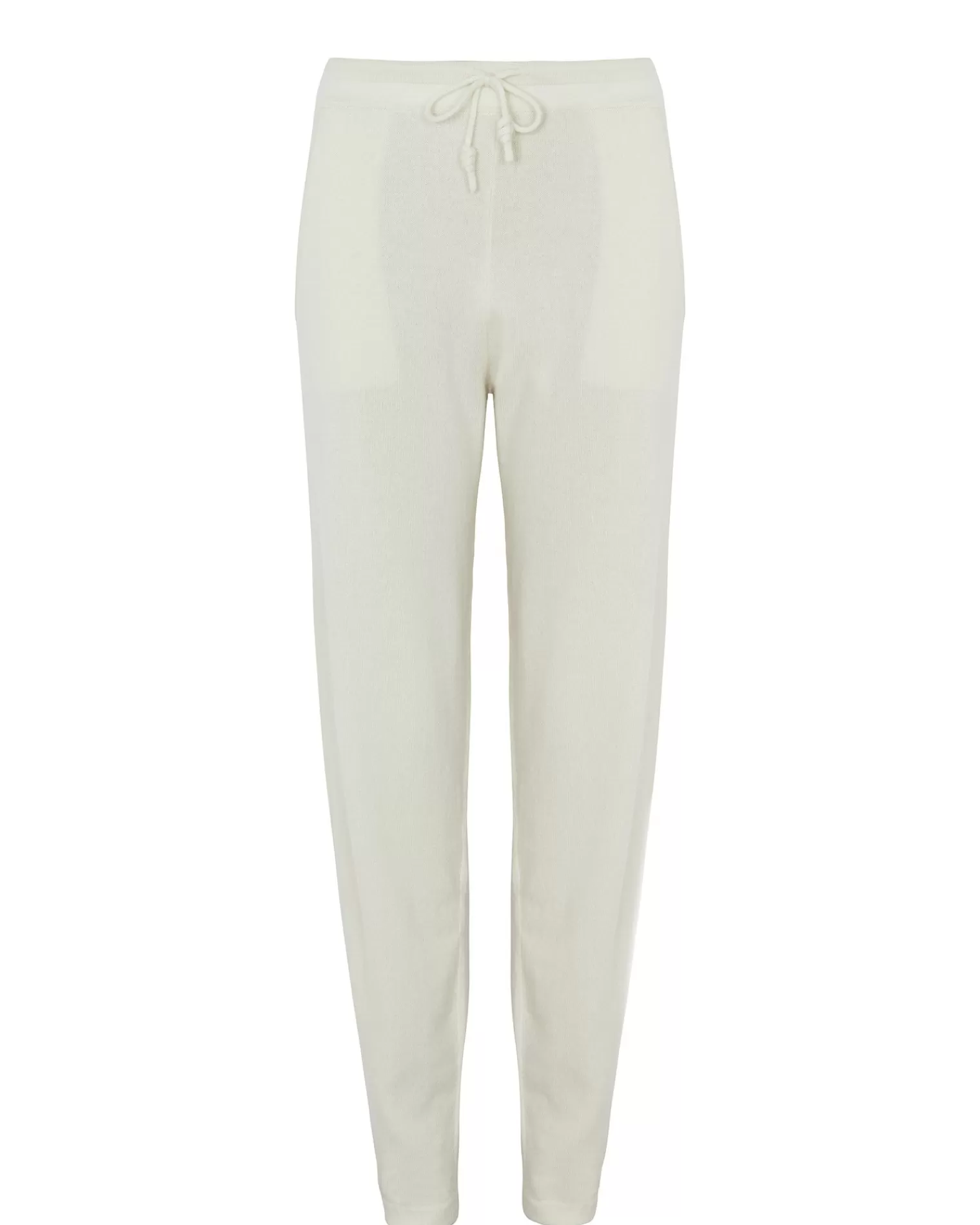 Kujten Joggings & Leggings>Women Cashmere Jogging Blanc Vintage