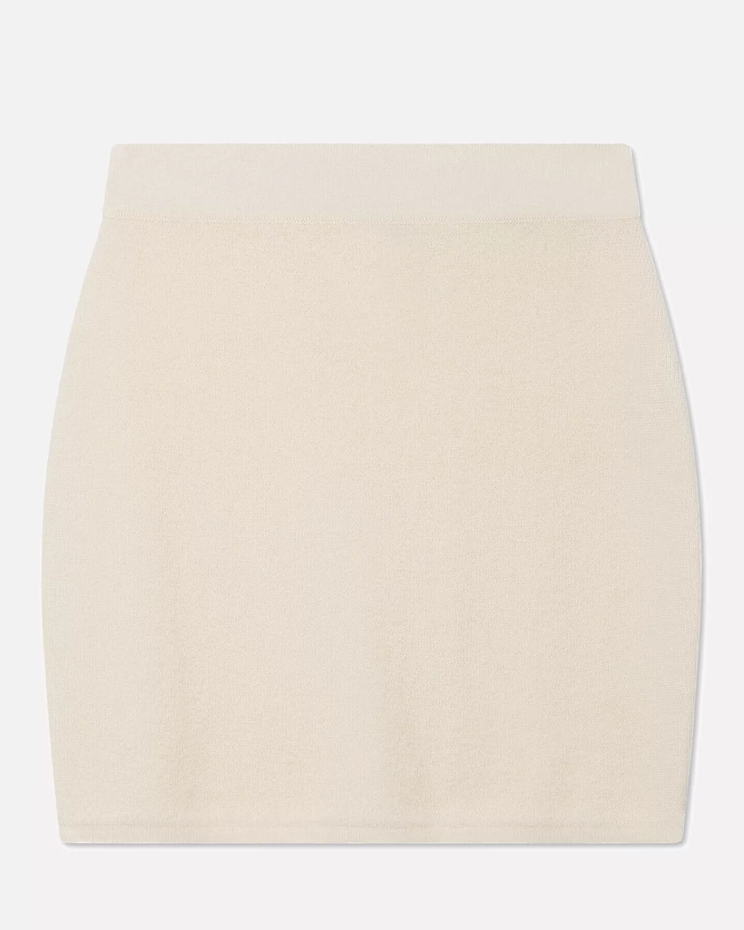 Kujten Dresses & Skirts>Women Cashmere Mini Skirt Blanc