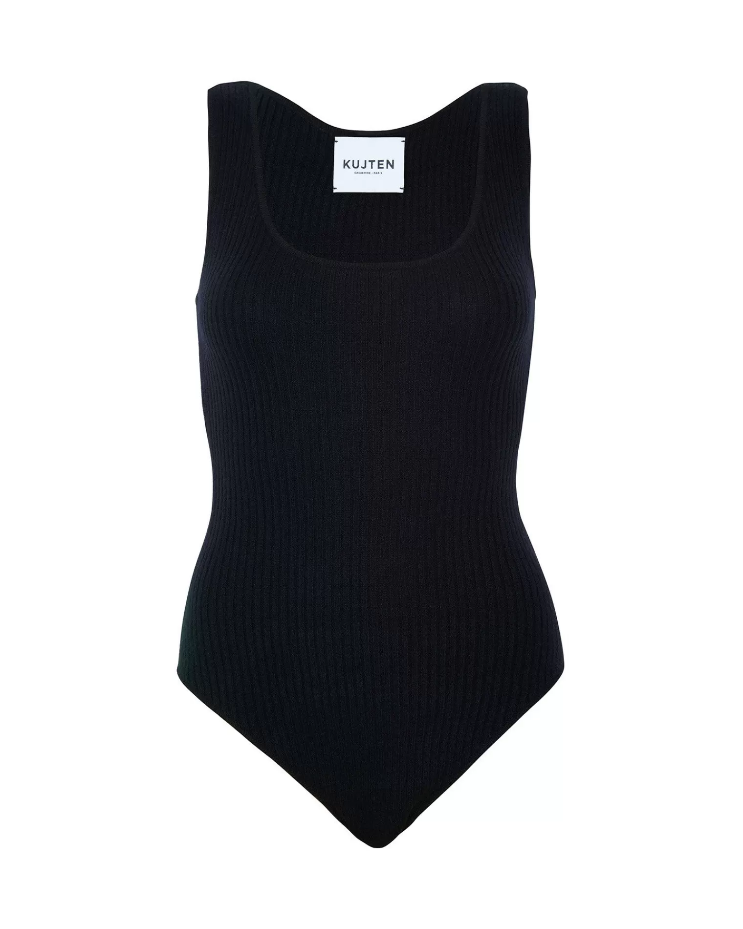 Kujten Body>Women Cashmere Tank Top Body Noir